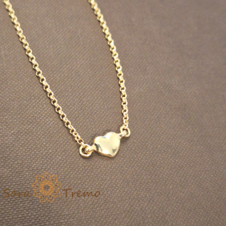 Bratara Amoria – placata aur 18K, 18+5 cm, cu inima, Brazilia [1]