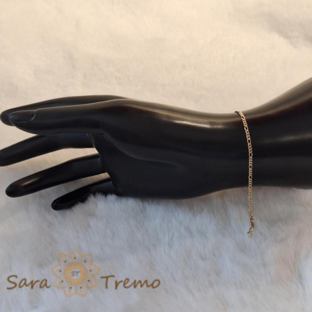 Brățară fină placată cu aur 18K, 18 cm [1]