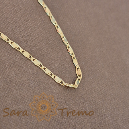 Bratara fina placata cu aur Jubileum - 18 cm [1]