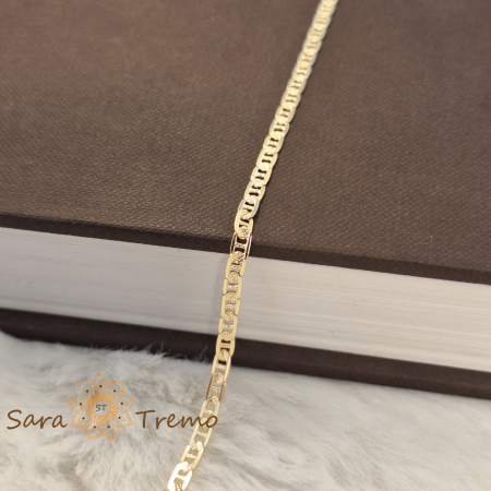 Bratara Milano – placata aur 18K, 20 cm, Brazilia [5]