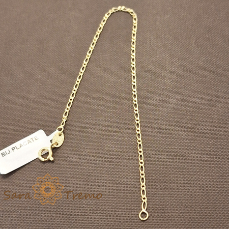 Bratari - Bratara Classic – 19 cm placata aur 18K Brazilia cu stanta