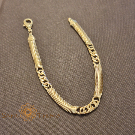 Bratari - Bratara Leonidas – placata aur 18K, 20 cm