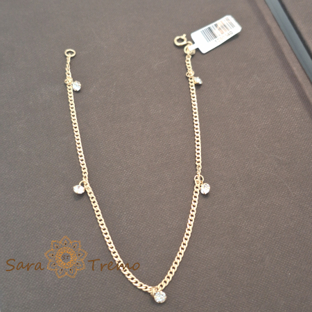 Brățara de gleznă „Stella Nova” – strălucire delicată la fiecare pas [0]