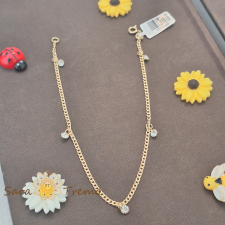 Brățara de gleznă „Stella Nova” – strălucire delicată la fiecare pas [1]