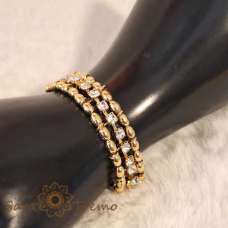 Bratara placata cu aur SaraTremo [1]