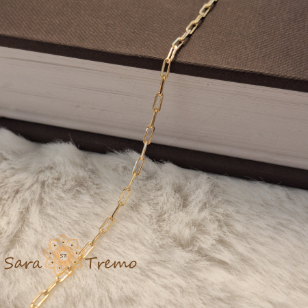 Bratara Elara – placata aur 18K, 25 cm, reglabila, Brazilia [4]