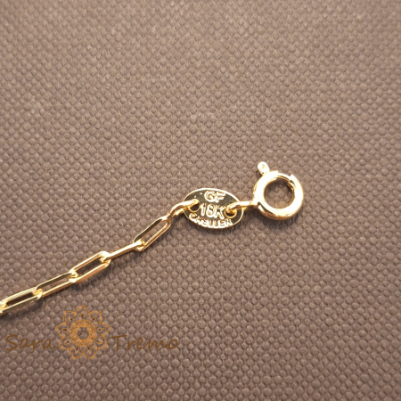 Bratara Elara – placata aur 18K, 25 cm, reglabila, Brazilia [2]