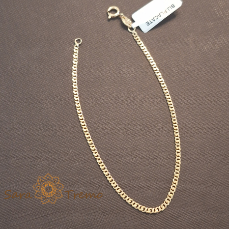 Bijuterii placate cu aur - Brățara „Linea Forte” – eleganță și echilibru în aur 18K