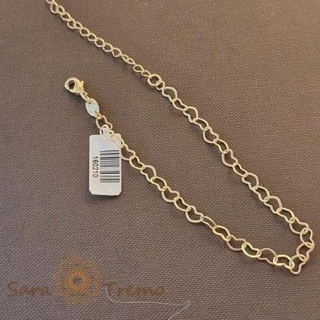 Bratari - Brățară placată cu aur 18K pentru femei, 19-24 cm