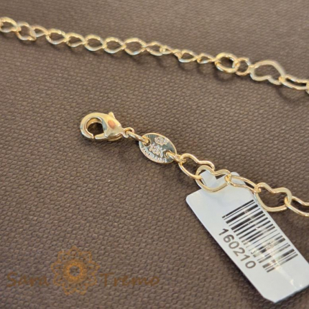 Brățară placată cu aur 18K pentru femei, 19-24 cm [2]