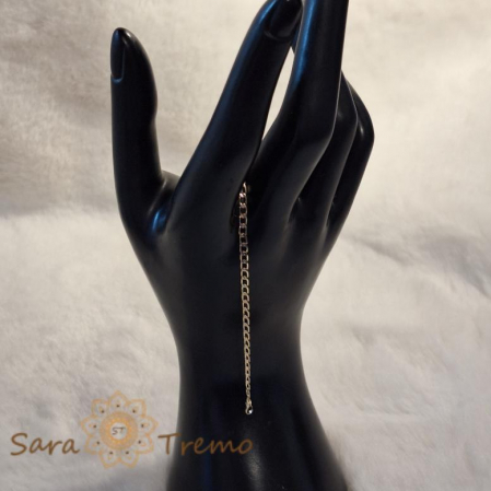 Brățară placată cu aur 18K, zale clasice, lungime 19 cm sau 21 cm [4]