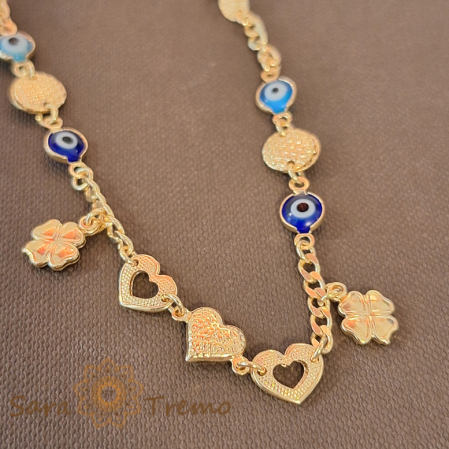 Bratara placata cu aur 19 cm Riga SaraTremo [1]