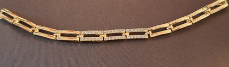 Bratara placata cu aur Parisian Couture [1]