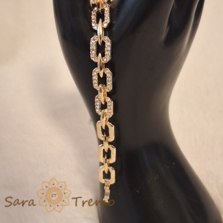 Bratara placata cu aur Le Voyage [3]