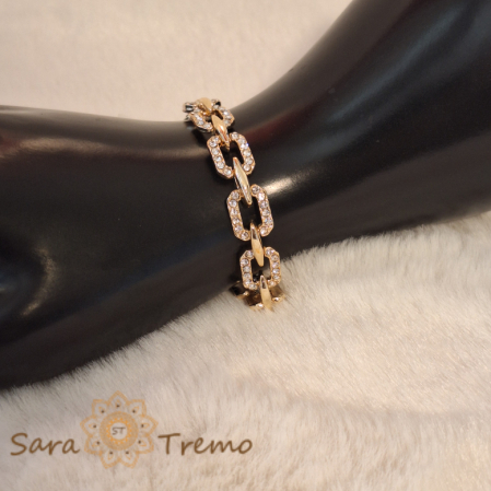 Bratara placata cu aur Le Voyage [6]