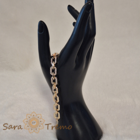 Bratara placata cu aur Le Voyage [4]