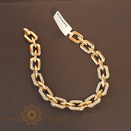 Bratara placata cu aur Le Voyage [0]