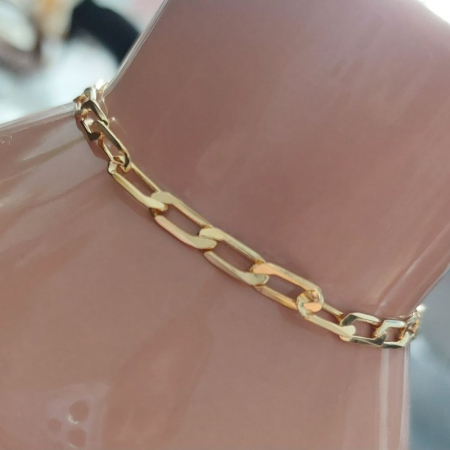 Bratara plata cu zale clasice Narnia - 19 cm [3]