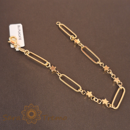 Bratara ultra-moderna placata cu aur Camissa - editie limitata - 19 cm [0]