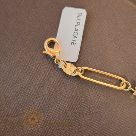 Bratara ultra-moderna placata cu aur Camissa - editie limitata - 19 cm [4]