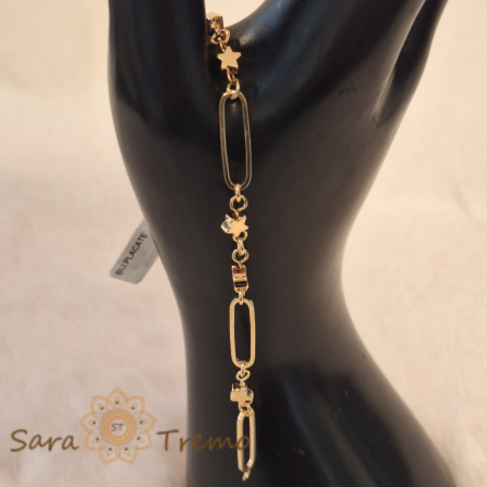 Bratara ultra-moderna placata cu aur Camissa - editie limitata - 19 cm [3]