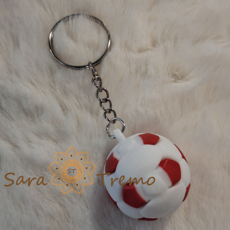 Brelocuri personalizate - Breloc cu minge de fotbal