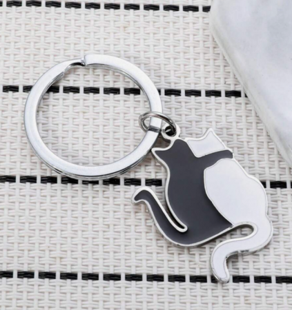 Brelocuri - Breloc pisici stil japonez – Design Ying-Yang