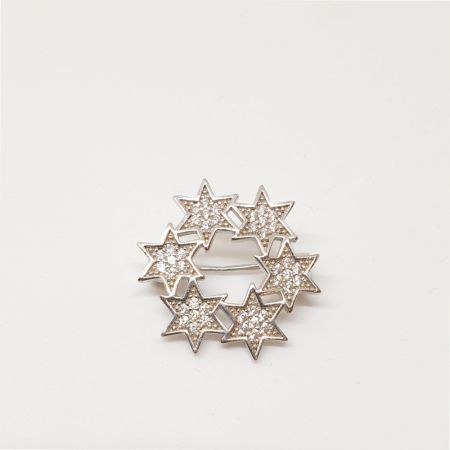 Brosa luxury din argint Progress [0]