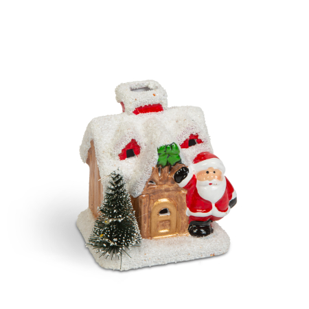 Casă LED de Craciun - 3 tipuri - 8 x 6 x 8.5 cm [7]