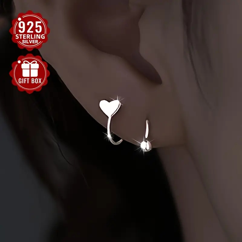 ✨ Cercei din argint 925 „Inima Deschisă” [2]