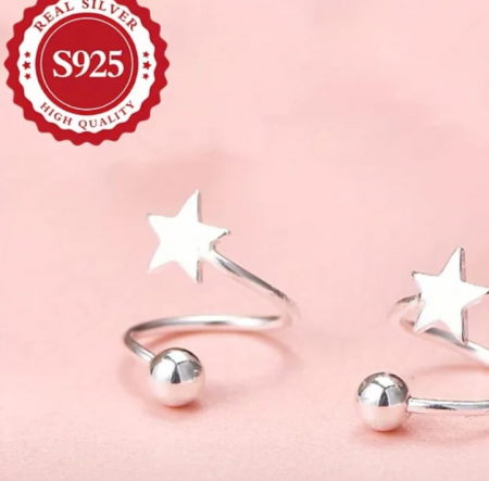 Cercei din argint 925 „Steaua ta” [2]