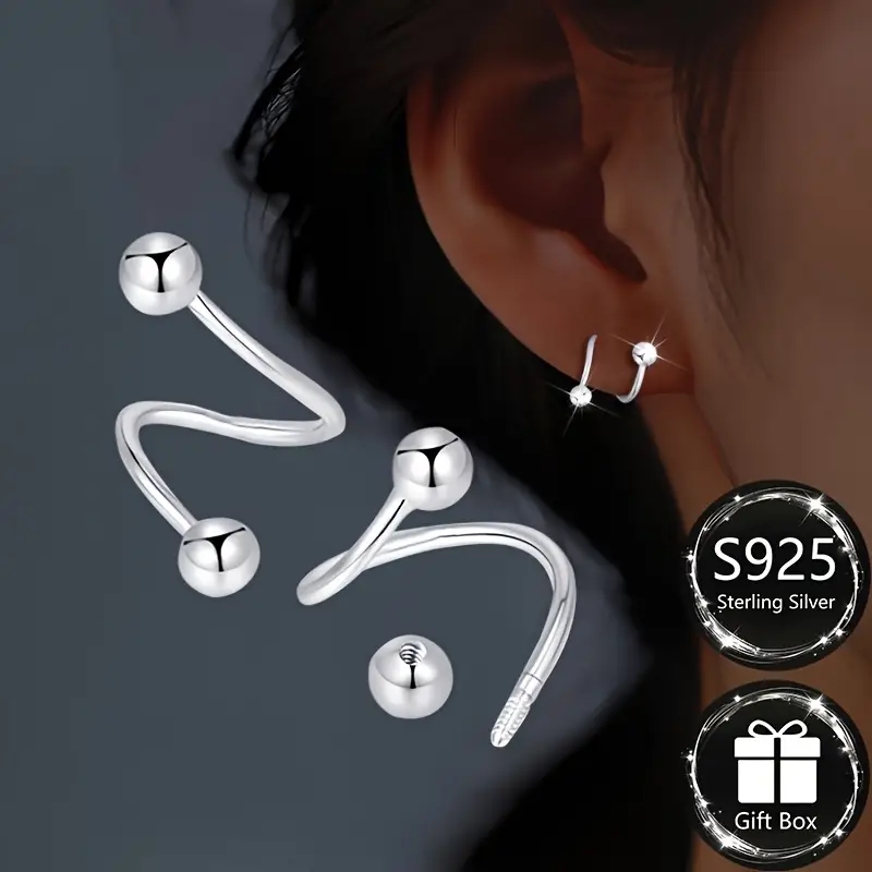 Cercei din argint 925 Orbit [1]