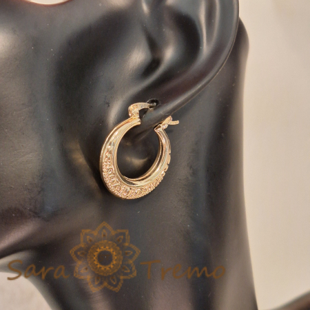 Cercei Nefertiti model nou - 2.3 cm, inspirați de hieroglifele egiptene [7]