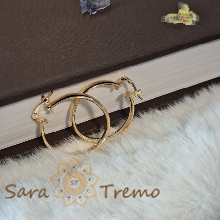 Cercei model nou, gravură fină și ștanță, 2.7 cm – Eleganță subtilă cu finisaje mate și lucioase [6]