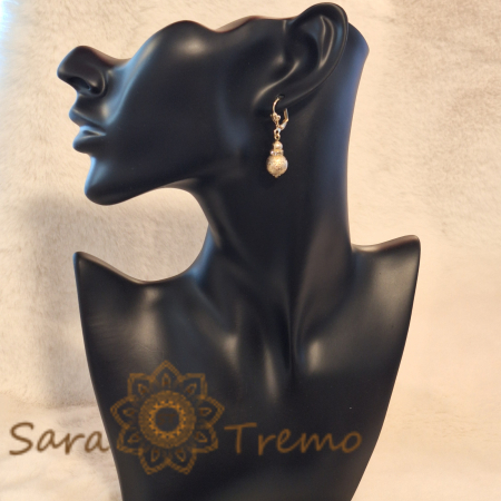 Cercei model felinare, 3.5 cm – Detalii gravate și cristale zirconia [2]