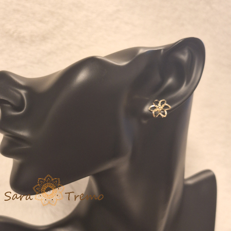 Cercei „Fiore di Sole” – floare de aur, simbol al grației feminine [4]