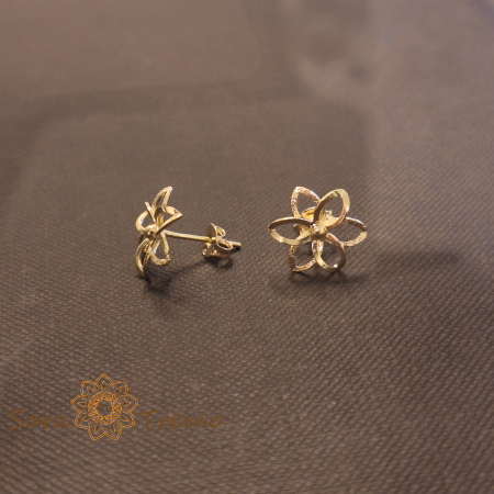 Cercei „Fiore di Sole” – floare de aur, simbol al grației feminine [1]