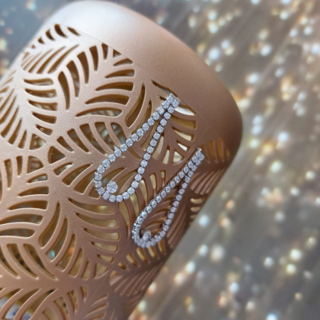 Cercei Tennis Argint 925 - Design Elegant - Thai Rain [1]