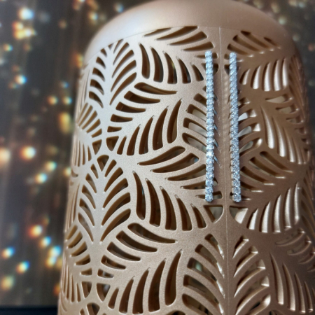 Cercei Tennis Clasici Argint 925 & Zirconia - Thai Pure [1]