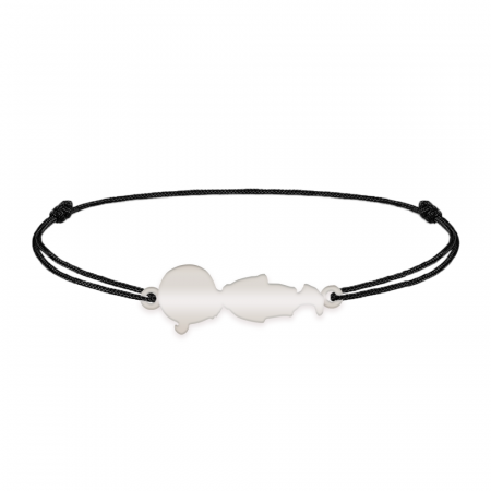 Child - Bratara personalizata snur baietel din argint 925 [2]