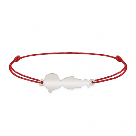 Child - Bratara personalizata snur baietel din argint 925 [3]