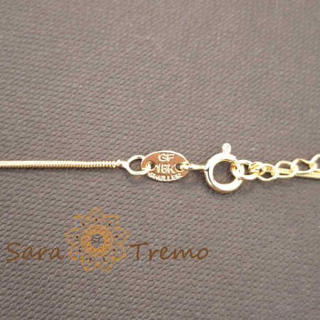 Colier Armonia Verde – placat aur 18K cu zirconia rubin si smarald, Brazilia, stanta [3]