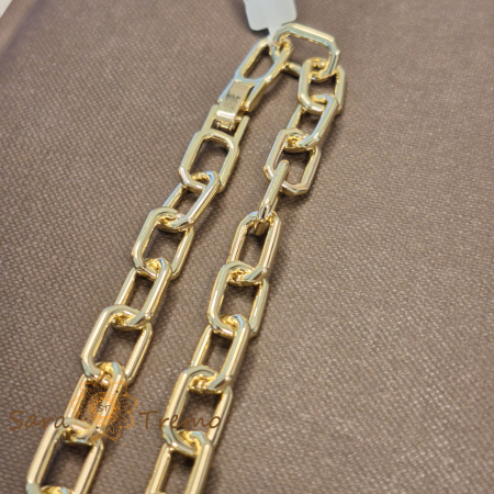 Colier aur 14K placat – Amuleta Regala 50 cm [3]