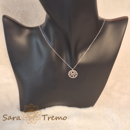 Colier din argint simbol soare și stele SaraTremo [2]