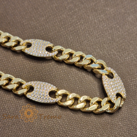 Colier aur 14K placat – Puterea Stralucirii 50 cm [3]