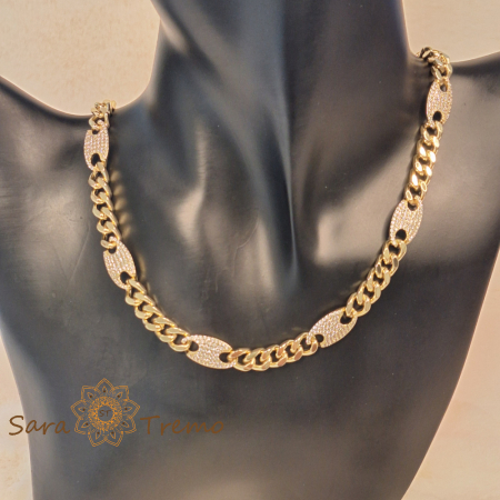 Colier aur 14K placat – Puterea Stralucirii 50 cm [5]
