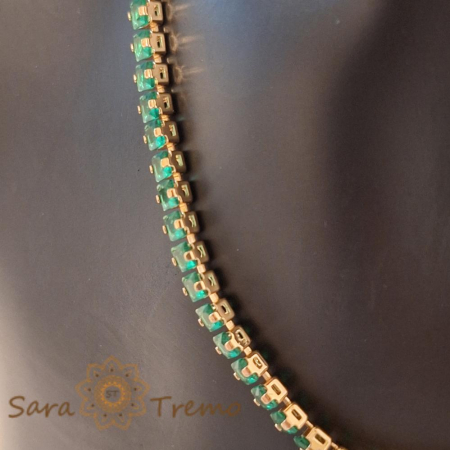 Colier la baza gatului tip choker Greenalia - 40 cm [7]