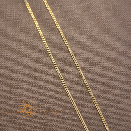 Coliere si lantisoare - Lanț subțire „Magno” – forță și rafinament în aur 18K