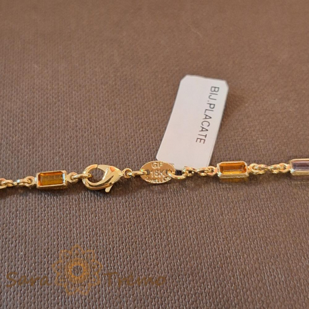 Colier pentru femei cu insertii colorate Woman - 48 cm [8]