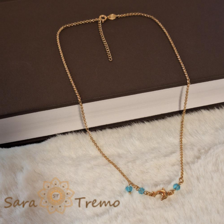 Colier placat cu aur SaraTremo [6]